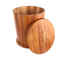 Wooden Storage Bucket / Reis Eimer / Barrel